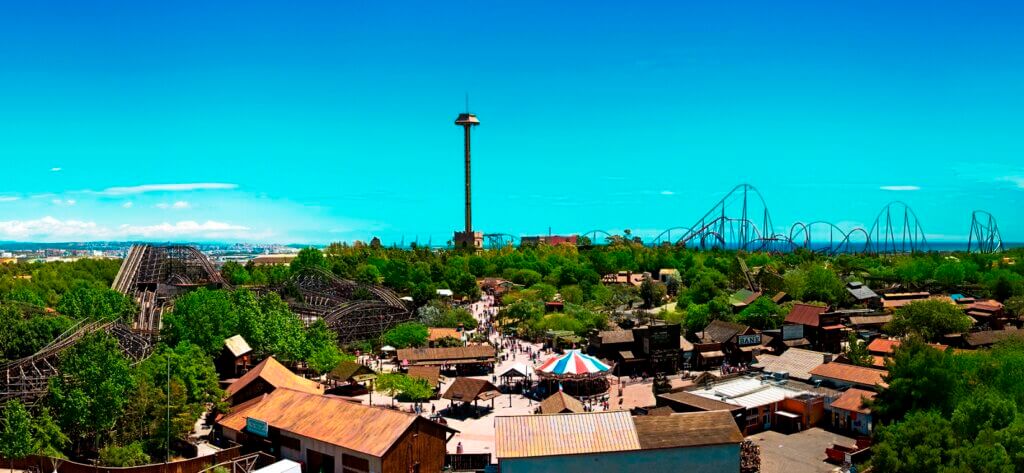 Over TPH port aventura skyline